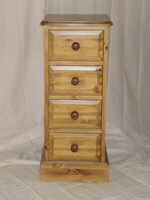 4 Drawer Bedside Lacquered